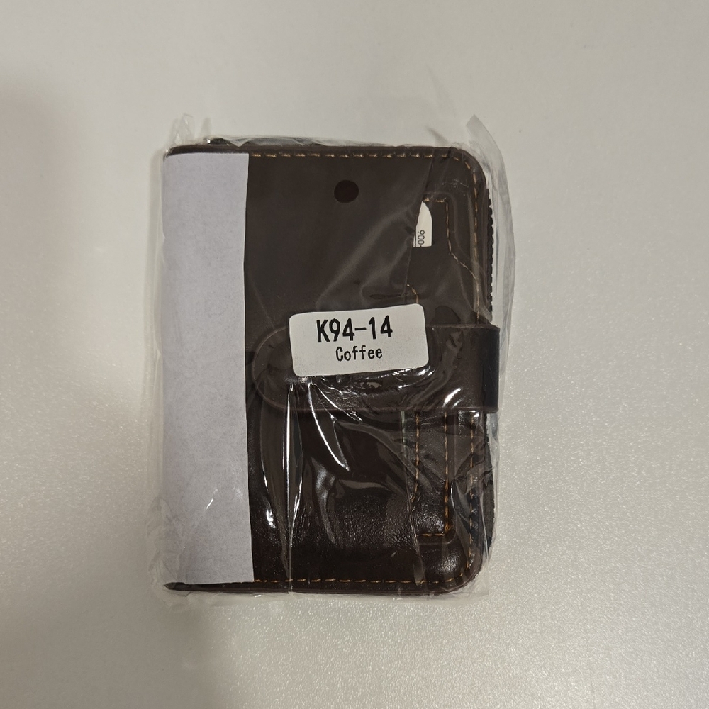 Small Leather Wallet - Coffee - Picture 5 of 9